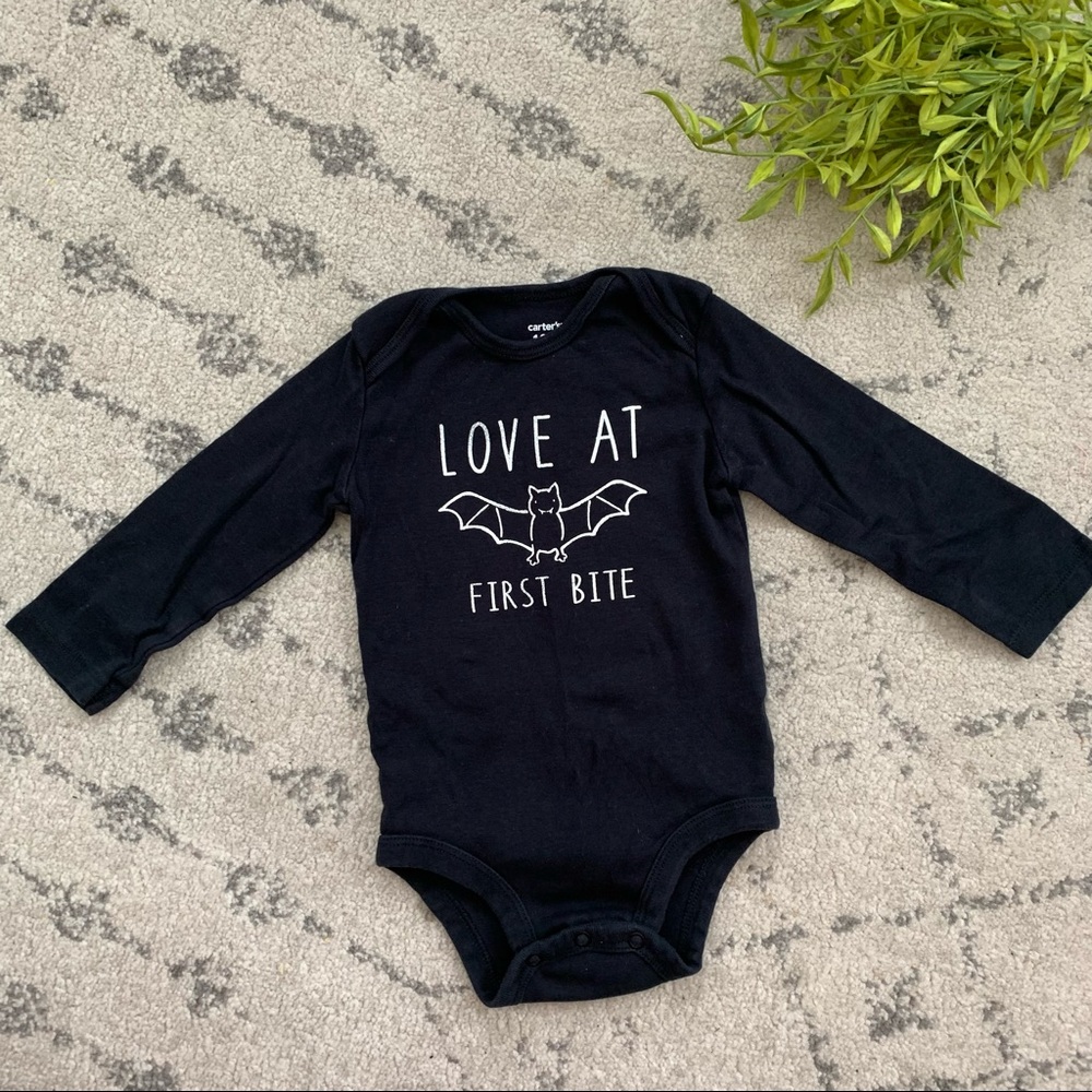 Carter’s Halloween Bodysuit Bat Vampire